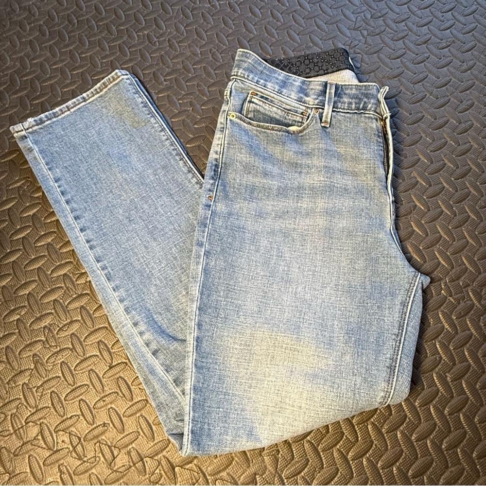 Levi's Sky Blue Straight Leg Jeans